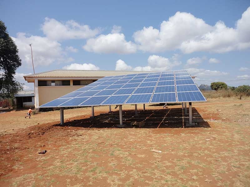 Mozambique 100 KWp Off grid Ground project AUG, 2012