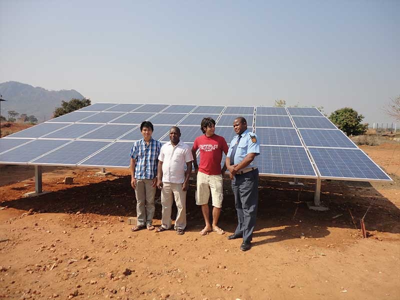 Mozambique 100 KWp Off grid Ground project AUG, 2012