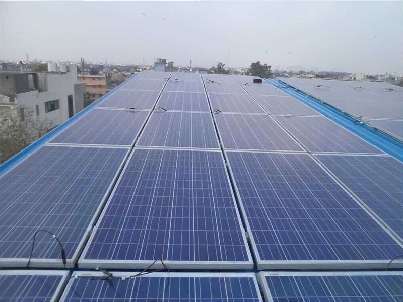 New Dehli India 80kw Roof-Top Project 2014