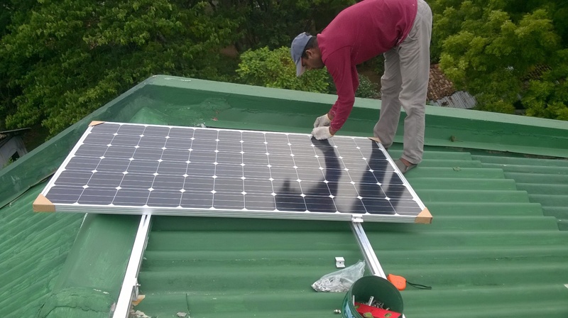 Colombo 32KW on grid project 2015