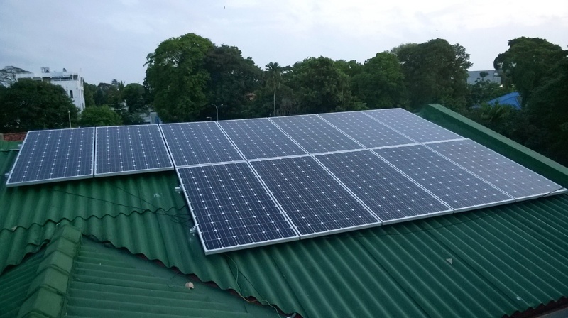 Colombo 32KW on grid project 2015