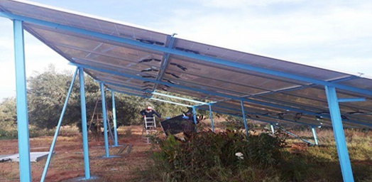 Resun Solar panels are well used for Morocco market for different kinds of projects system works