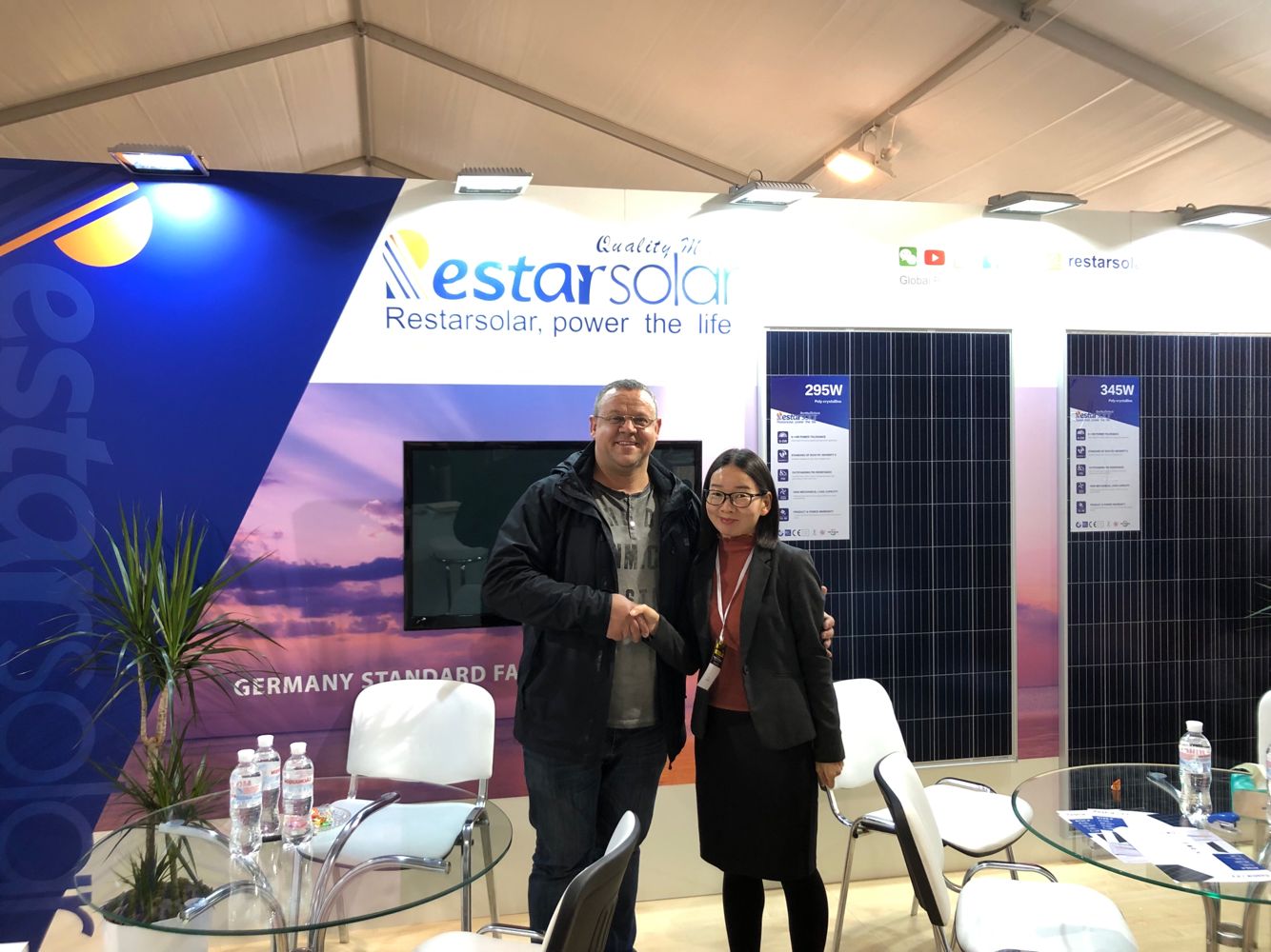 Restar Solar Attended 2019 Ukrainian CI Solar Expo and continues to explore the European market