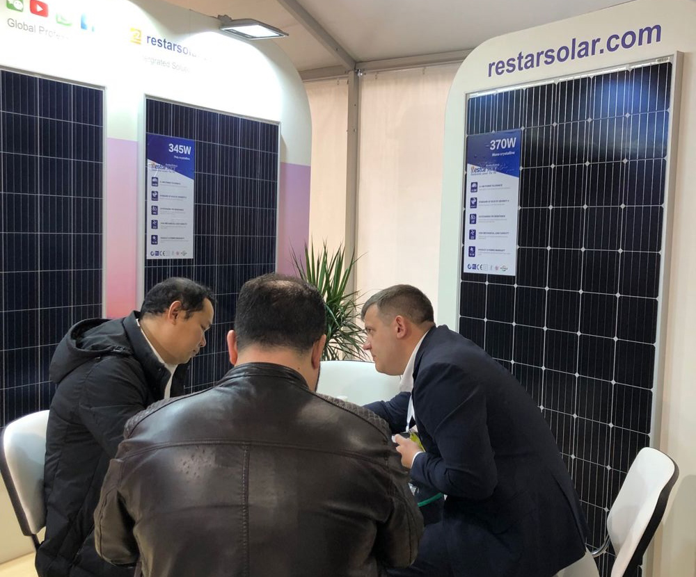 Restar Solar Attended 2019 Ukrainian CI Solar Expo and continues to explore the European market