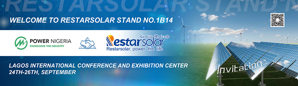 Welcome to Visit RestarSolar at Power Nigeria 2019
