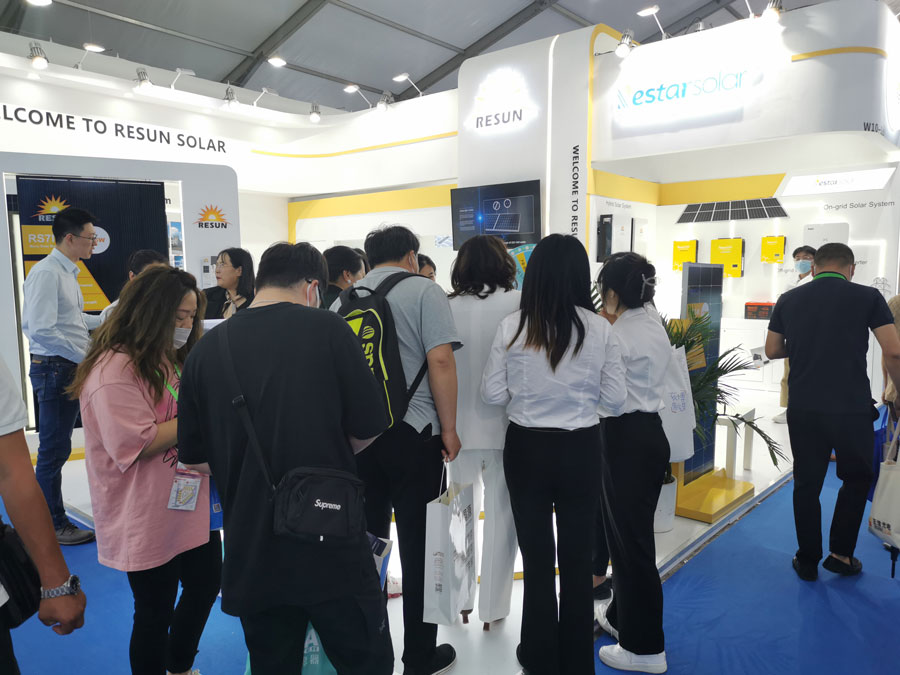 Shanghai SNEC Exhibition Successfully Ends，RESUN Participated SNEC2023 with N-type TOPCon