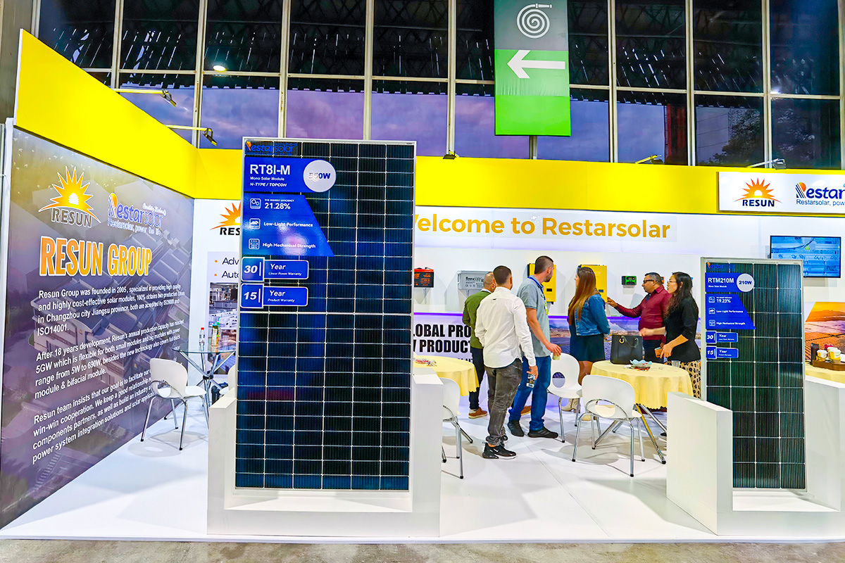 Restar Solar made a fabulous appearance at the ExpoSolar Colombia 2023