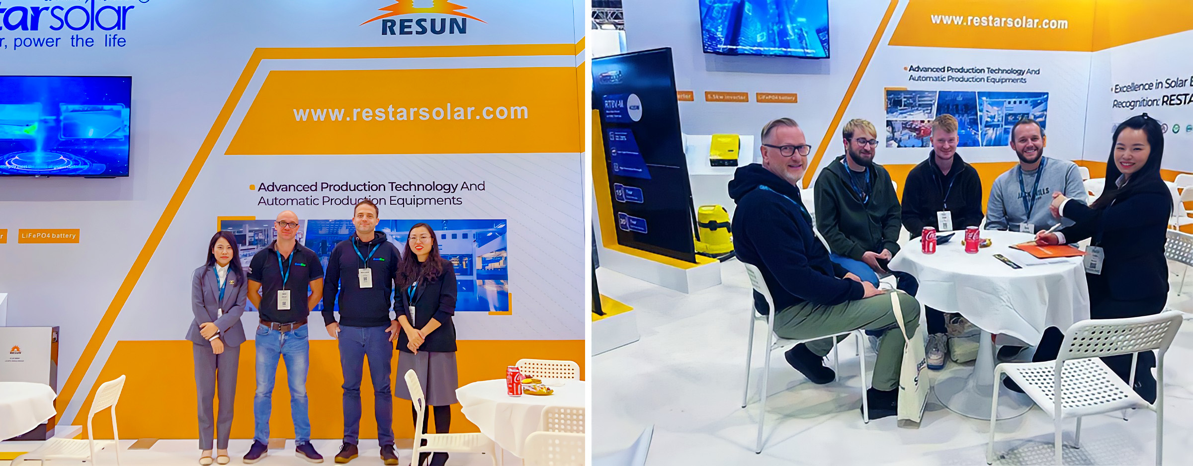 Restar Solar presented high-efficiency solar modules at Solar