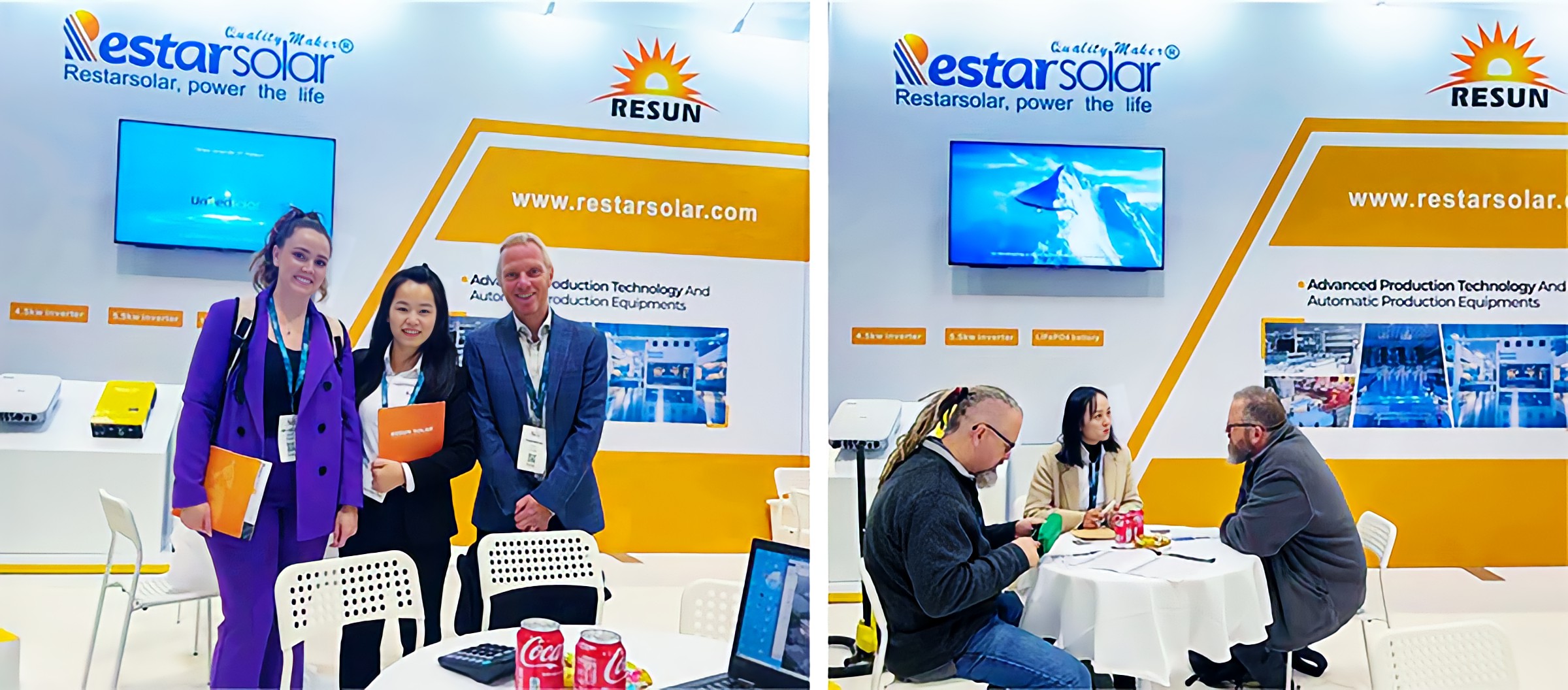 Restar Solar presented high-efficiency solar modules at Solar