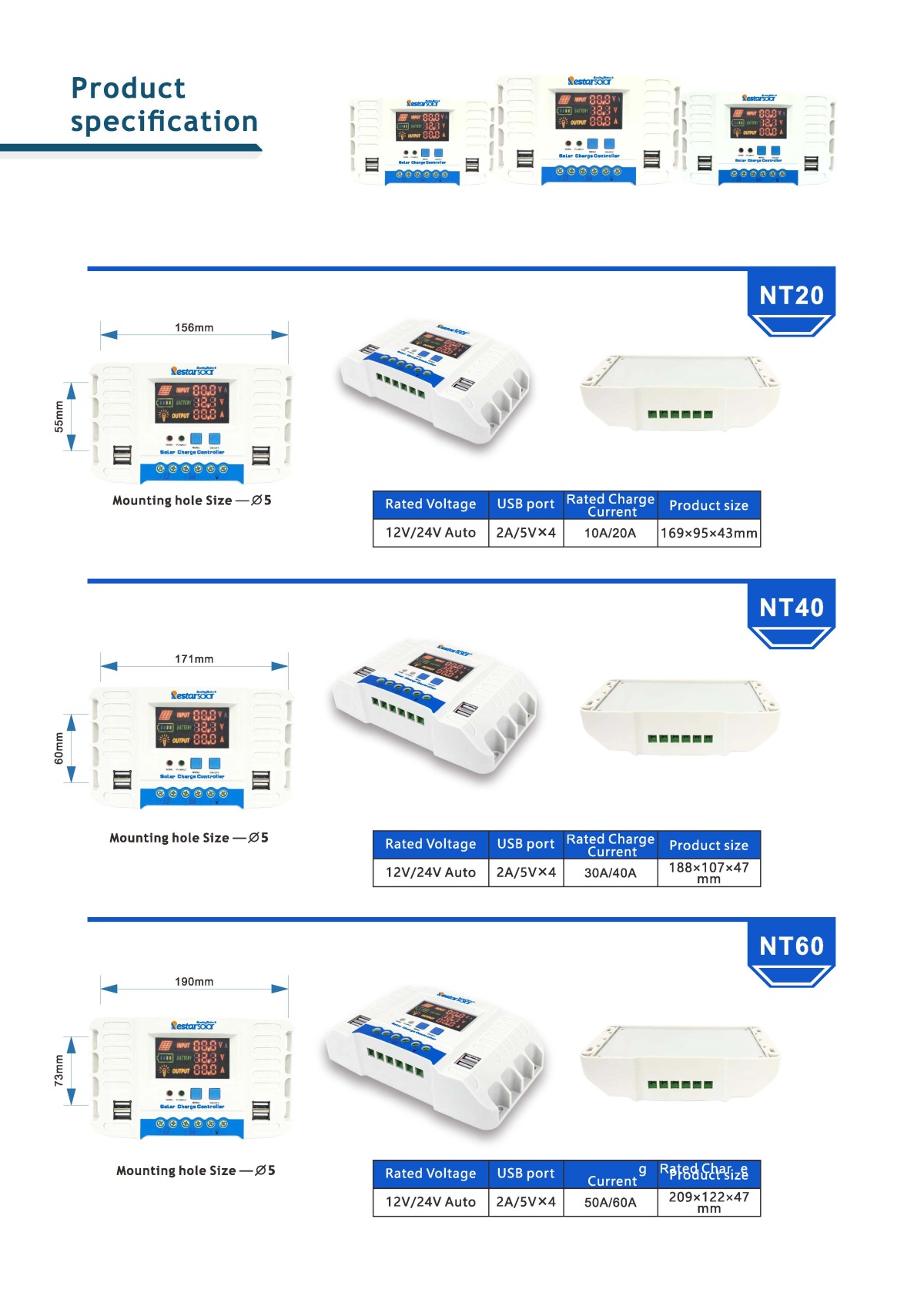 RT-NT controller NT20/NT40/NT60