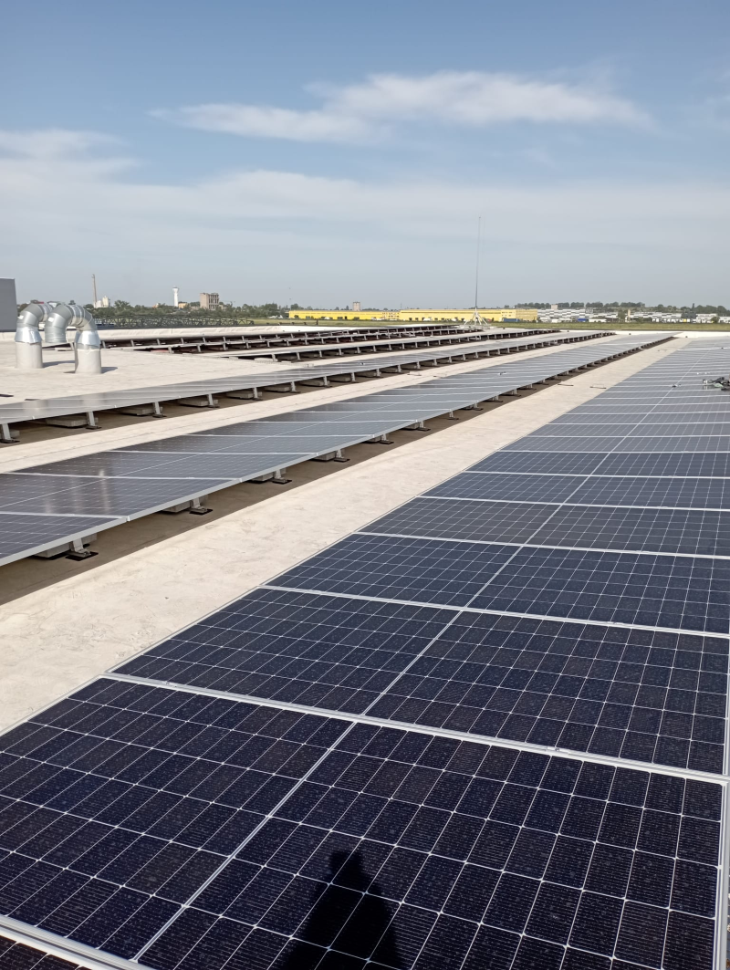 125KW on-grid commercial roof system in Romania