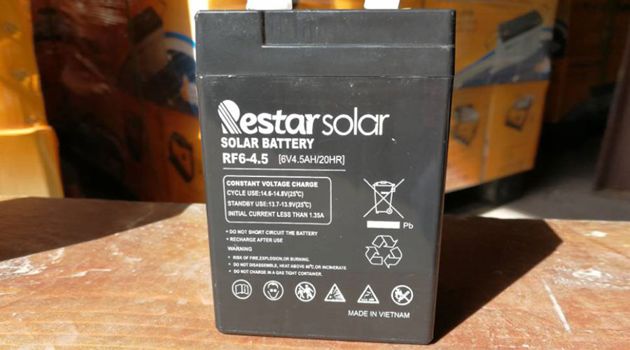 AGM Solar Batteries RF6-4.5