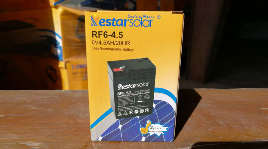 AGM Solar Batteries RF6-4.5