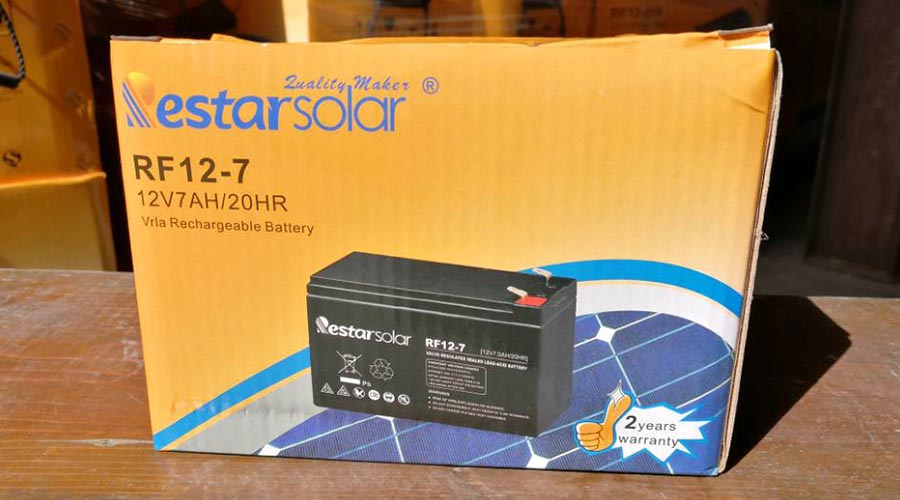 AGM Solar Batteries RF12-7