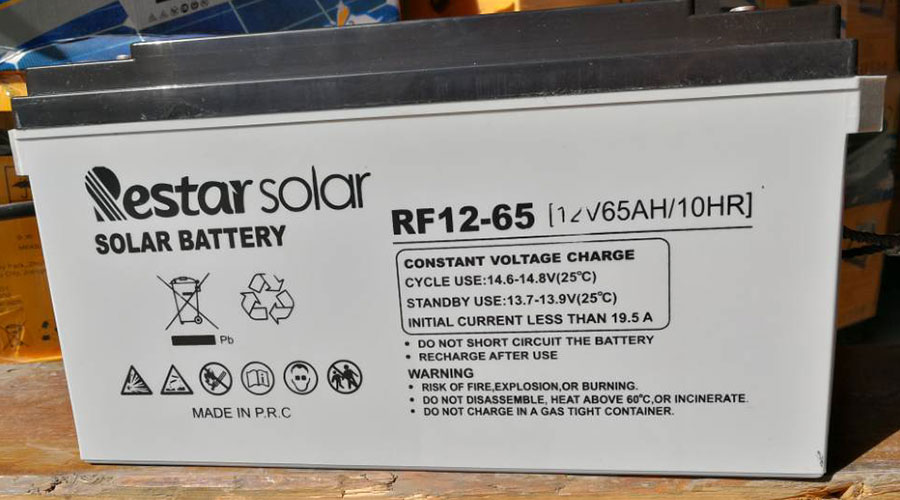 AGM Solar Batteries RF12-65