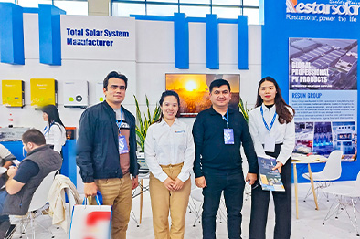 Restar Solar Modules Shine in UzEnergyExpo 2023