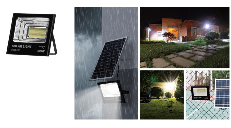 RADAR SENSINGSOLAR FLOOD LIGHT 25W / 40W / 60W / 100W / 200W / 300W