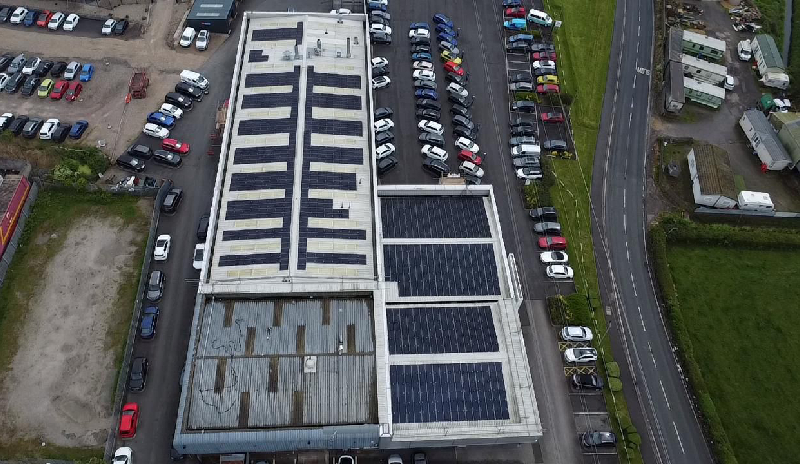 232KW commercial roof solar project installed on 3 workshops in UK 232KW commercial roof solar project installed on 3 workshops in UK